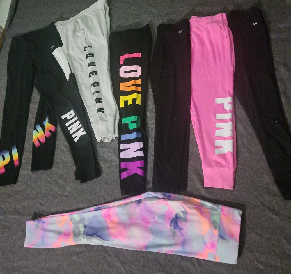 Pink By VS Bundle Of Bottoms
